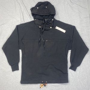 DAMIR DOMA Heavy Cotton Oversized Hoodie Sweater Pouch Pocket Drawstring Waist